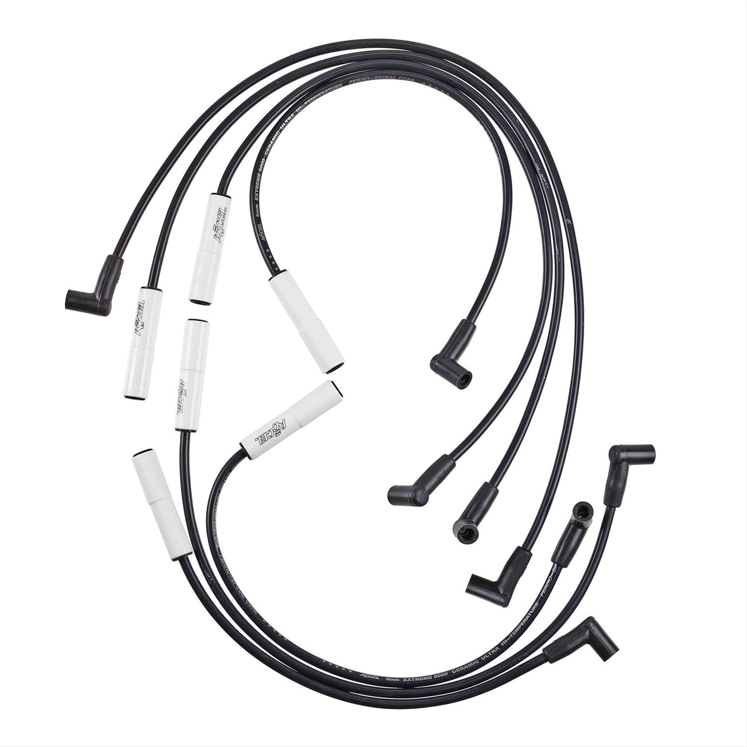 ACCEL Extreme 9000 Ceramic Wires 92-94 Dodge Ram, Dakota 3.9L
